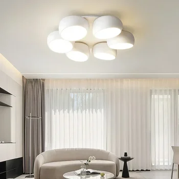 המודרני הוביל מנורת תקרה לחיות בחדר האוכל במעבר תקרת חדר השינה נברשת מקורה קישוט הבית תאורה ברק