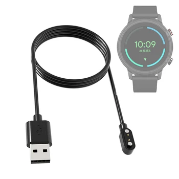 Smartwatch Dock מטען מתאם מגנטי USB כבל טעינה עבור Ticwatch GTA ספורט שעון חכם במטען תיל אביזרים