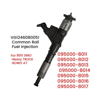 095000-8011 דיזל Injector על DENSO 8011 סין משאית כבדה איך A7 VG1246080051 מסילה משותפת דלק מזרק 0950008011